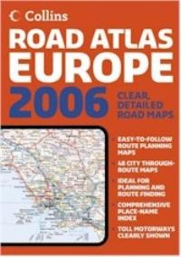 COLLINS ROAD ATLAS EUROPE 2006