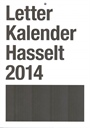LETTER KALENDER HASSELT 2014